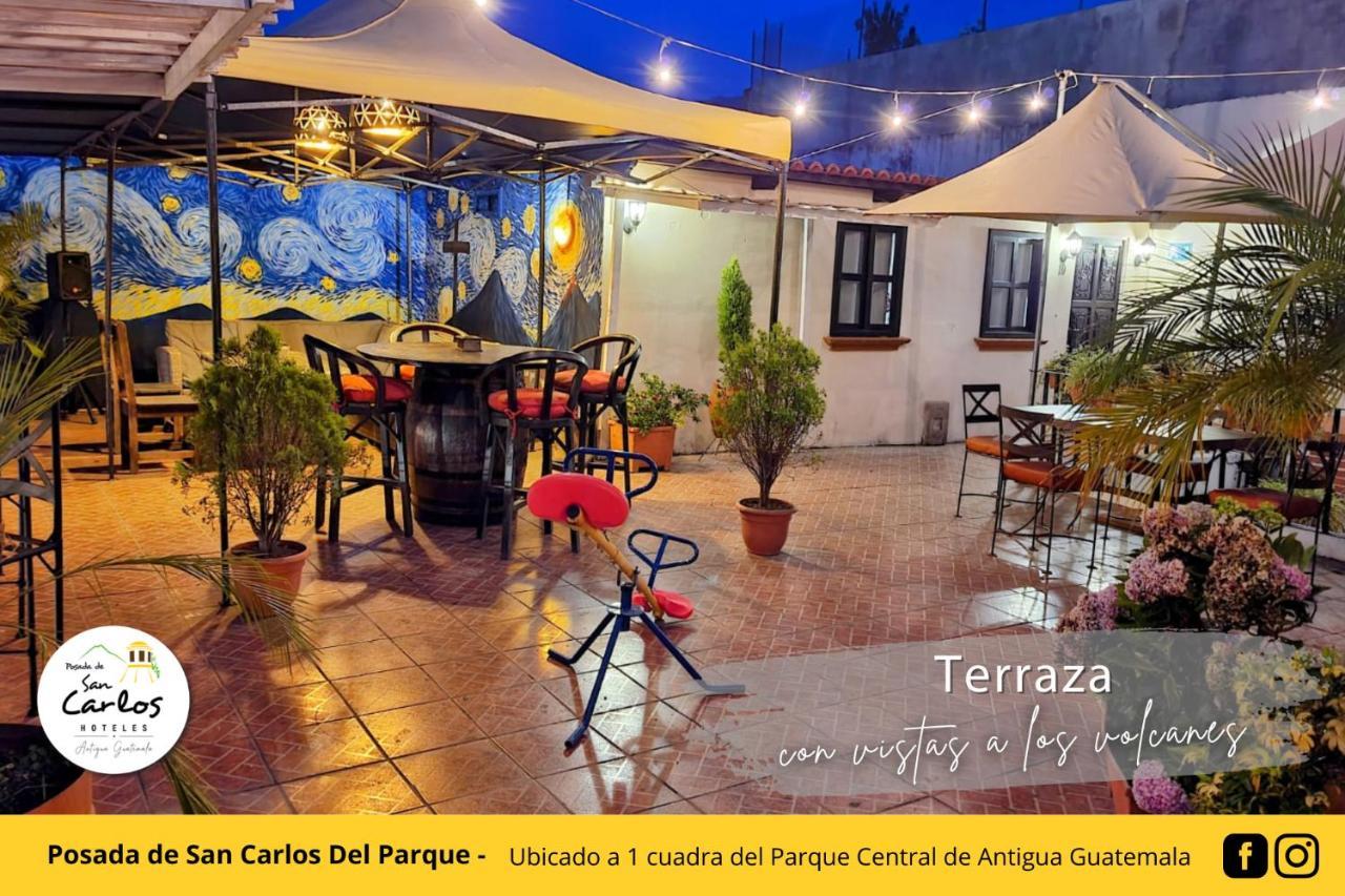 אנטיגואה גואטמלה Posada De San Carlos Del Parque מראה חיצוני תמונה