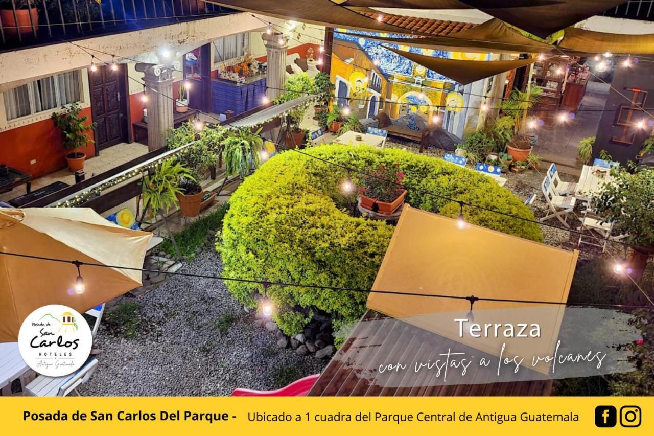 אנטיגואה גואטמלה Posada De San Carlos Del Parque מראה חיצוני תמונה